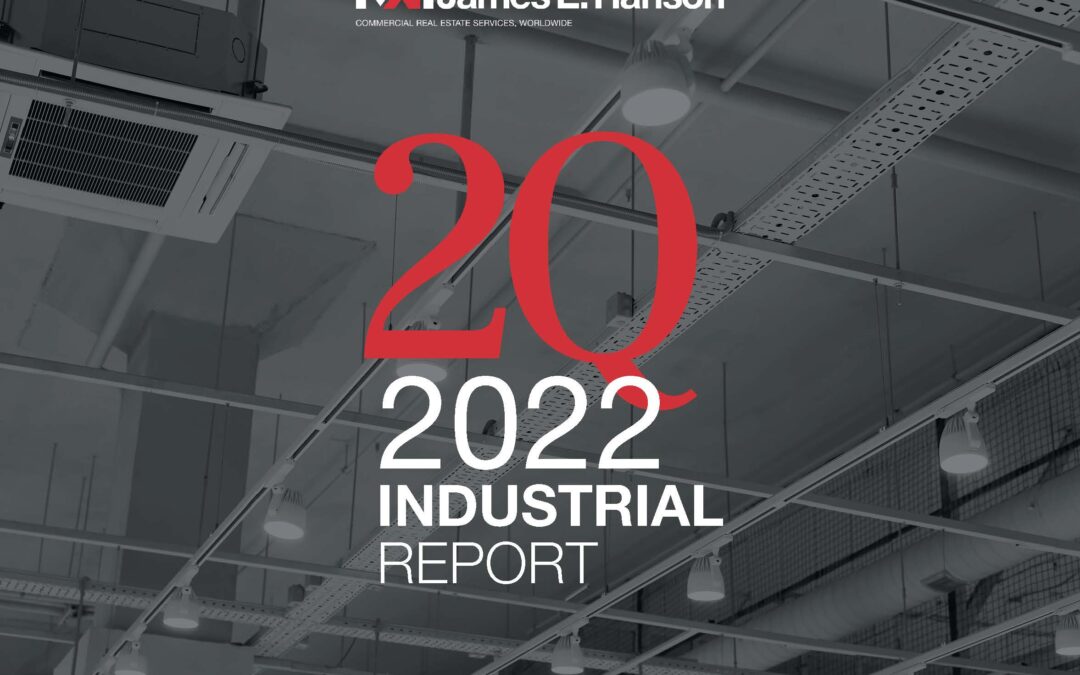 NAI James E. Hanson Releases 2Q 2022 Northern and Central New Jersey Industrial Market Report
